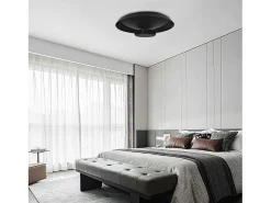 Lámpara De Techo Toolight Led App1461 40Cm Black Negro Hot