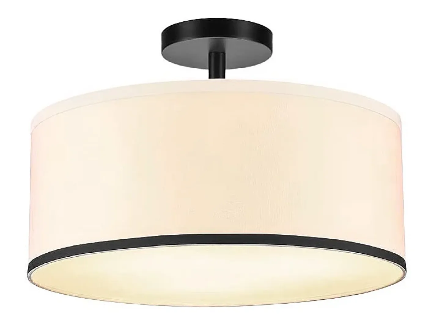 New Lámpara De Techo Toolight App1581-3C Black Negro