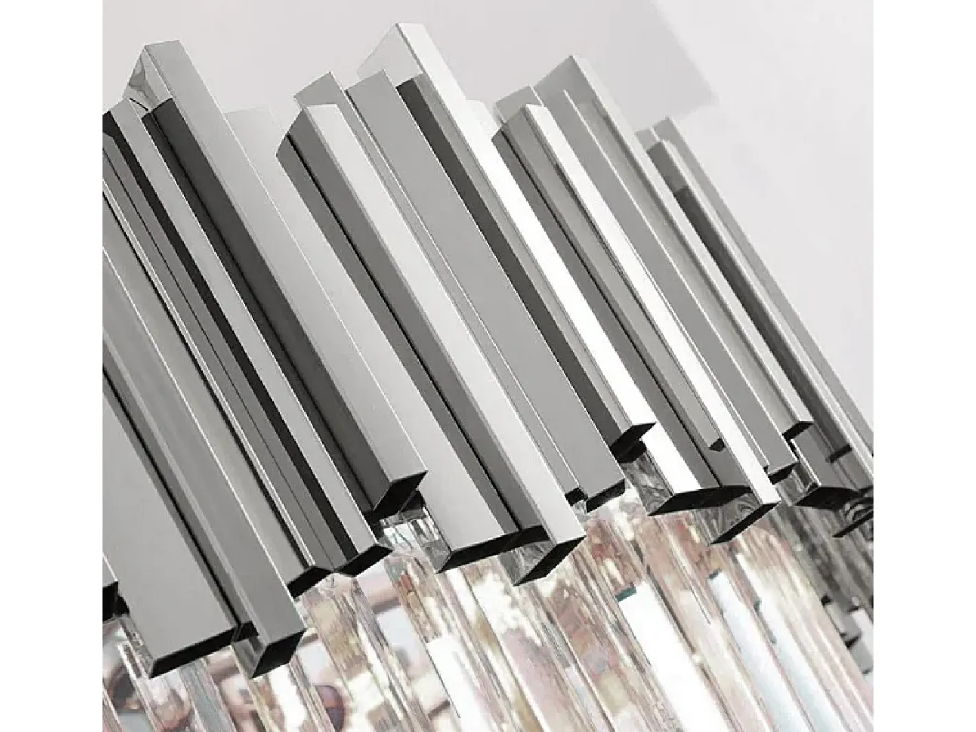 Lámpara De Techo Toolight App1480-1C Chrome Plateado Hot