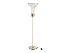 J-Line Lámpara LED alta de vidrio 34*34*155 cm Transparente