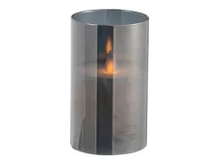 J-Line Lámpara led de vidrio 7.5x7.5x12.5 cm Gris Online