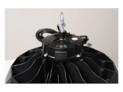 Plafón-Lámpara LED industrial UFO LENS SWITCH 140W/190W/240W 100-260V Negro