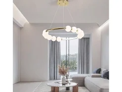 Lámpara Suspendida-Lámpara Led Toolight App1553-Cp Gold Dorado