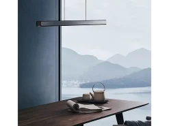 New Lámpara Led Toolight App1448-Cp Black 100Cm Negro