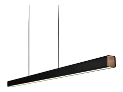 New Lámpara Led Toolight App1448-Cp Black 100Cm Negro