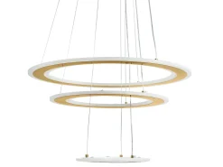 Lámpara Suspendida-Lámpara Led Toolight G041-3Cp Brush Gold Dorado
