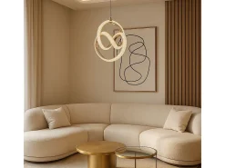 Lámpara Led Toolight G068-Cp Gold Dorado