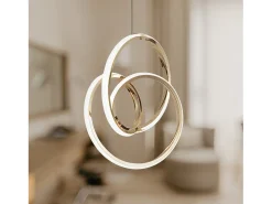 Lámpara Led Toolight G076-1Cp Gold Dorado Clearance