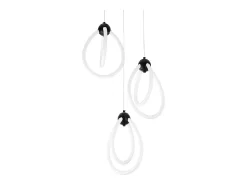 Lámpara Led Toolight G022-3Cpr Black Negro