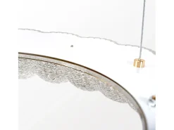 Lámpara Suspendida-Lámpara Led Toolight Ms019-Cp Rose Gold 60Cm Rosa