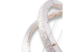Lámpara Suspendida-Lámpara Led Toolight Ms011-Cp Rose Gold 59Cm Rosa