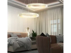 Lámpara Led Toolight Ms002-Cp Rose Gold 60Cm Rosa
