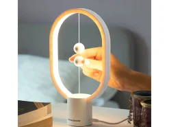 Innovagoods Lámpara magnética Magilum 3W 600mAh USB luz LED 24,8x14x5,5 cm Blanco Clearance