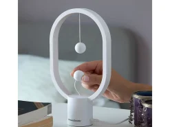 Innovagoods Lámpara magnética Magilum 3W 600mAh USB luz LED 24,8x14x5,5 cm Blanco Clearance