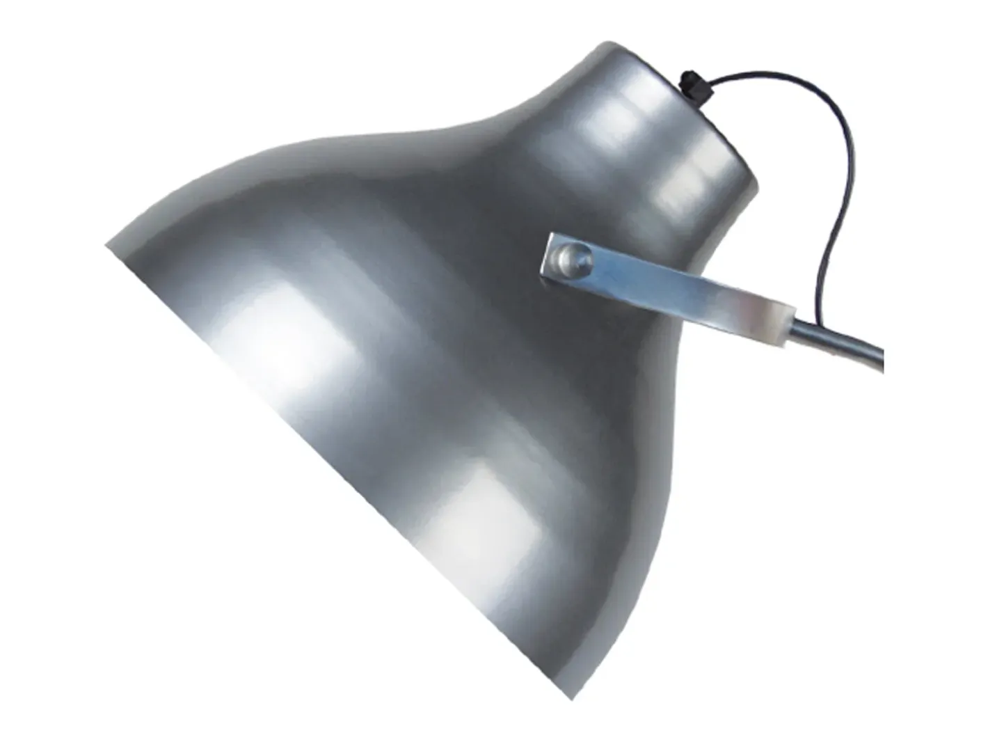 Sale TOSEL Lámpara para Escritorio ,metal,Aluminio ,A150xD29xP40cm Plateado