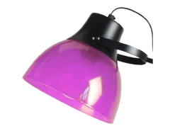 TOSEL Lámpara De Pie-Lámpara para Escritorio ,metal,Negro ,A150xD29x P29cm Rosa