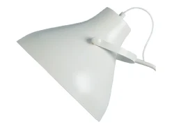 TOSEL Lámpara para Escritorio ,metal, ,A150xD29xP40cm Blanco Hot