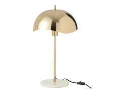 J-Line Lámpara De Mesa-Lámpara seta de metal 30*30*56 cm Dorado