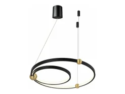Lámpara Suspendida-Lámpara Toolight App692-30-50 Black Negro