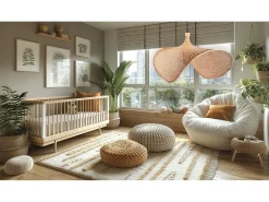 Lámpara Suspendida-Lámpara Toolight App1640-1C Boho 100Cm Beige