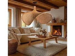 Lámpara Suspendida-Lámpara Toolight App1640-1C Boho 100Cm Beige