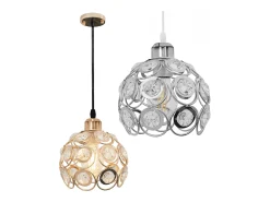 Lámpara Suspendida-Lámpara Toolight App208-1C Gold Dorado