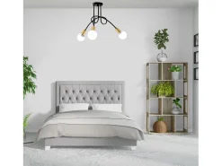 Plafón-Lámpara Toolight APP517-3C PARADISE Black Negro