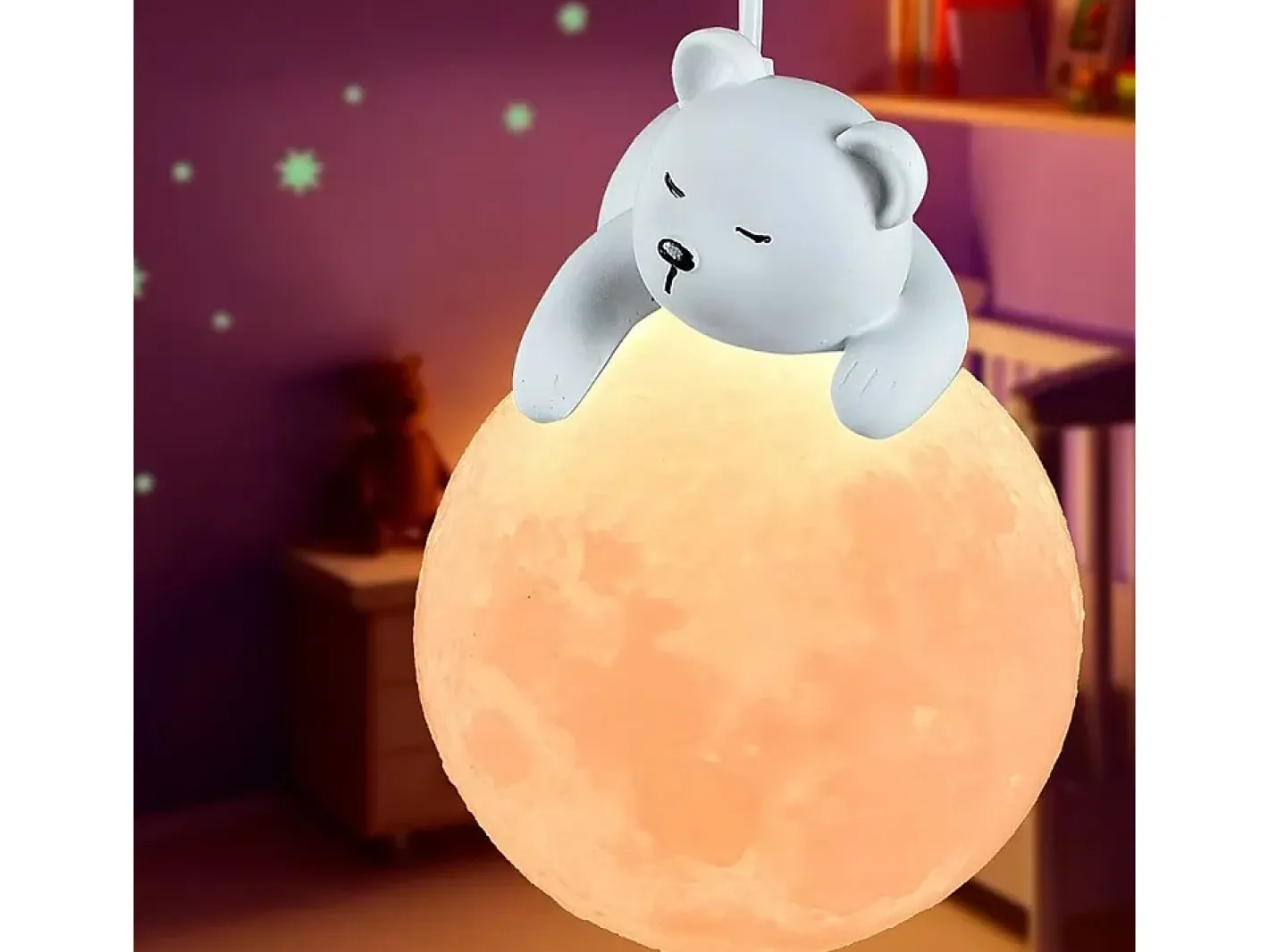 Sale Lámpara Toolight App1597-1Cp Bear White Blanco