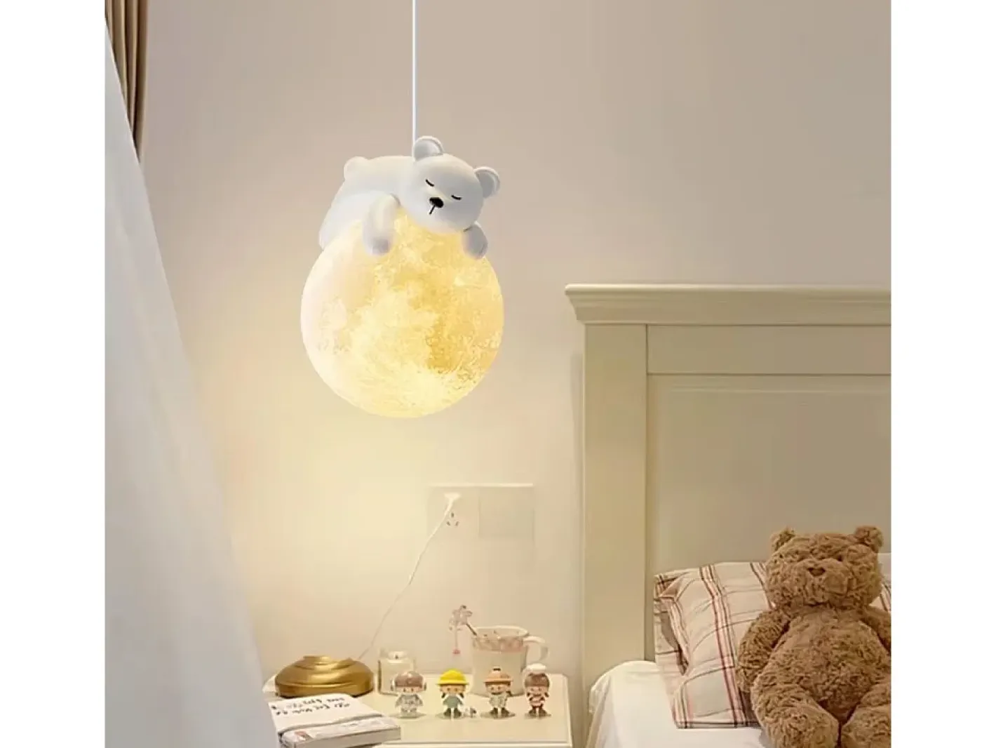 Sale Lámpara Toolight App1597-1Cp Bear White Blanco