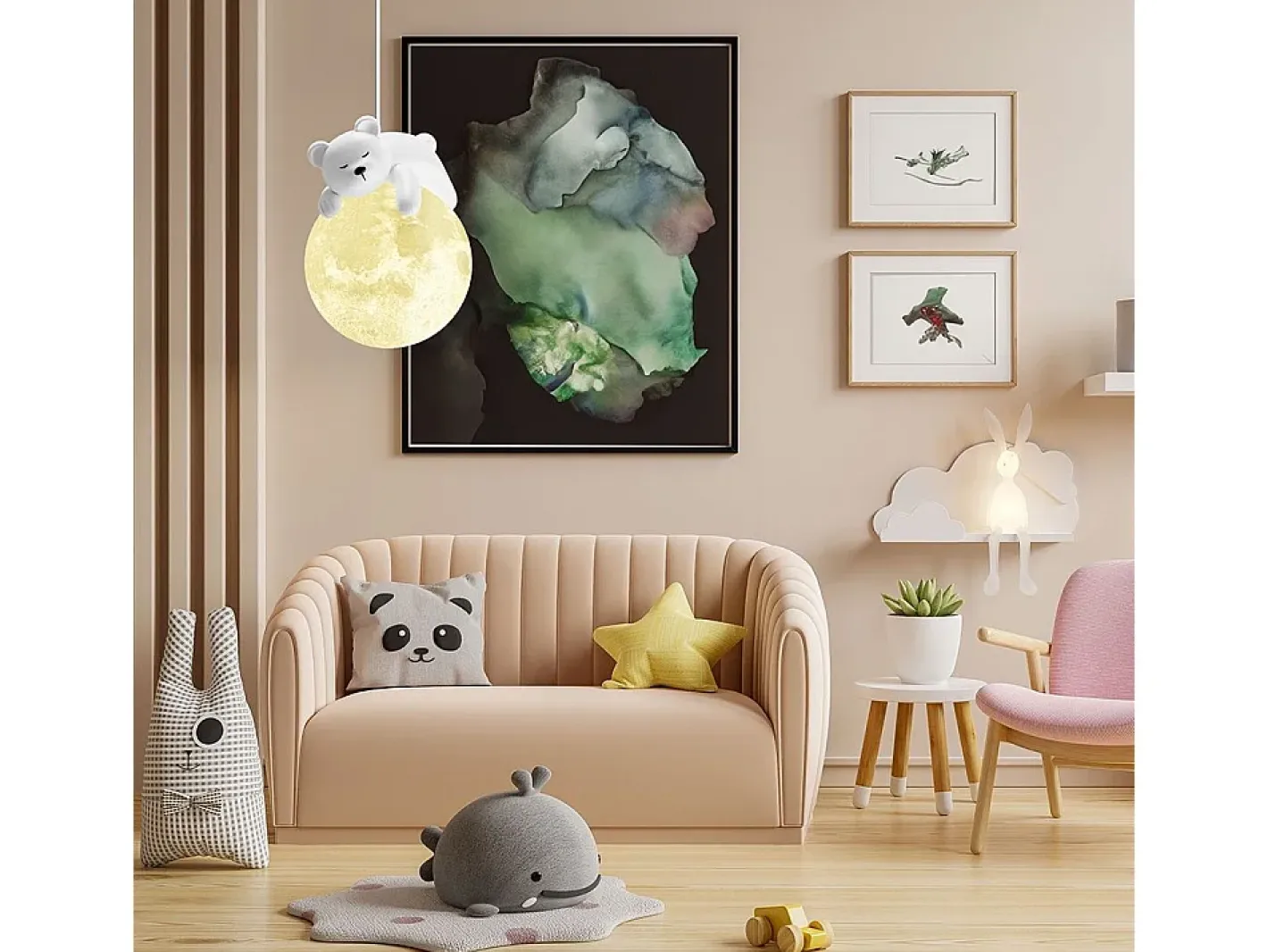 Sale Lámpara Toolight App1597-1Cp Bear White Blanco