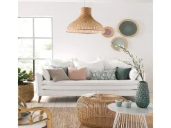 Lámpara Suspendida-Lámpara Toolight App1277-1Cp Beige