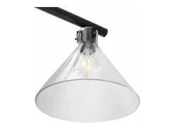 Lámpara Suspendida-Lámpara Toolight App317-2Cp Black Negro
