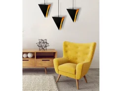 Lámpara Suspendida-Lámpara Toolight App253-1Cp Black Negro