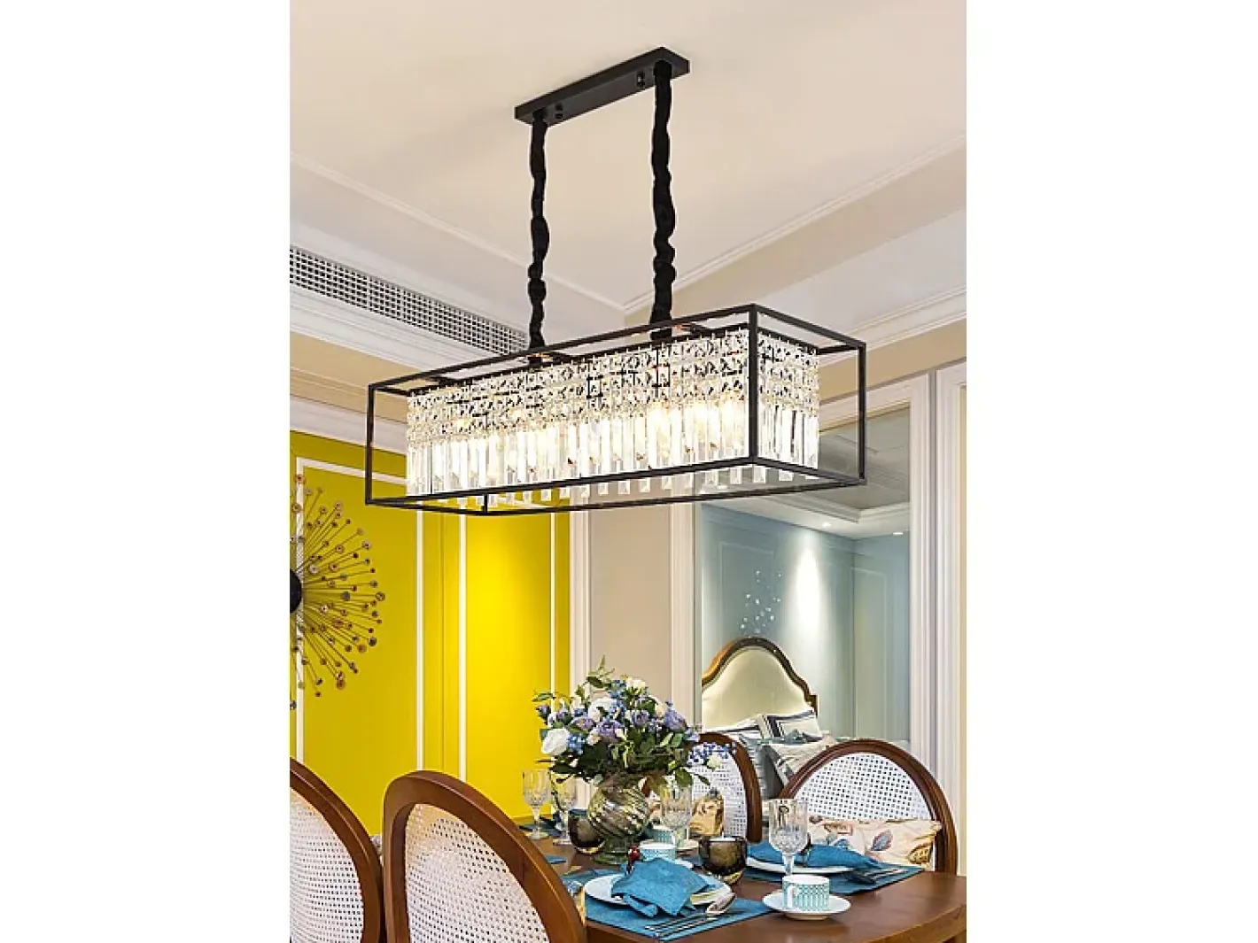 Lámpara Toolight App1112-4Cp Black Negro Hot
