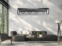 Lámpara Toolight App1409-Cp Black Negro Clearance