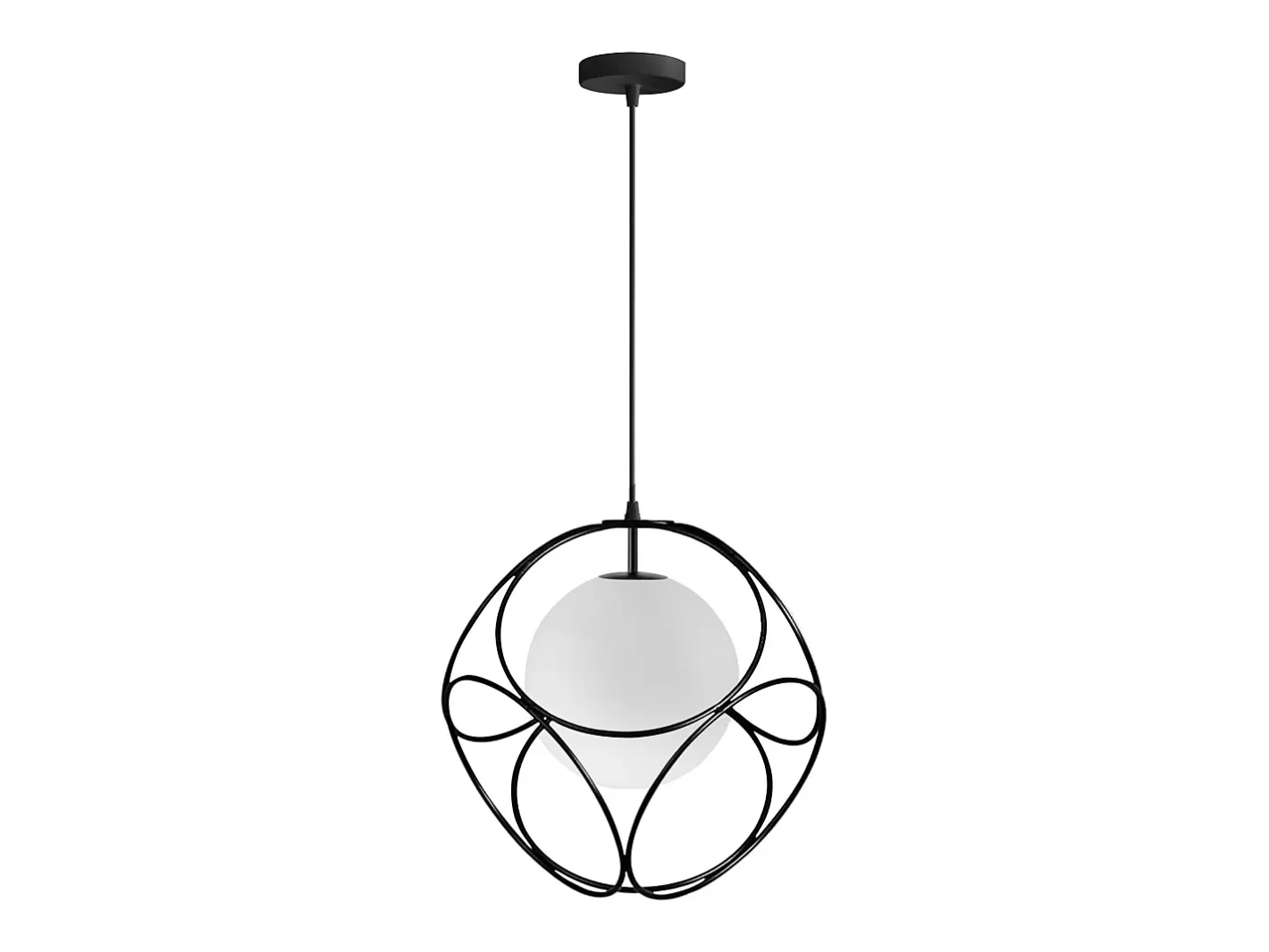 Lámpara Toolight App1019-1Cp Black Negro Online