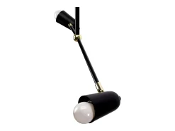 Lámpara Suspendida-Lámpara Toolight App1708-4Cp Black Gold Dorado