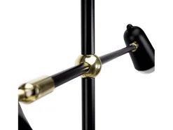 Lámpara Suspendida-Lámpara Toolight App1708-4Cp Black Gold Dorado
