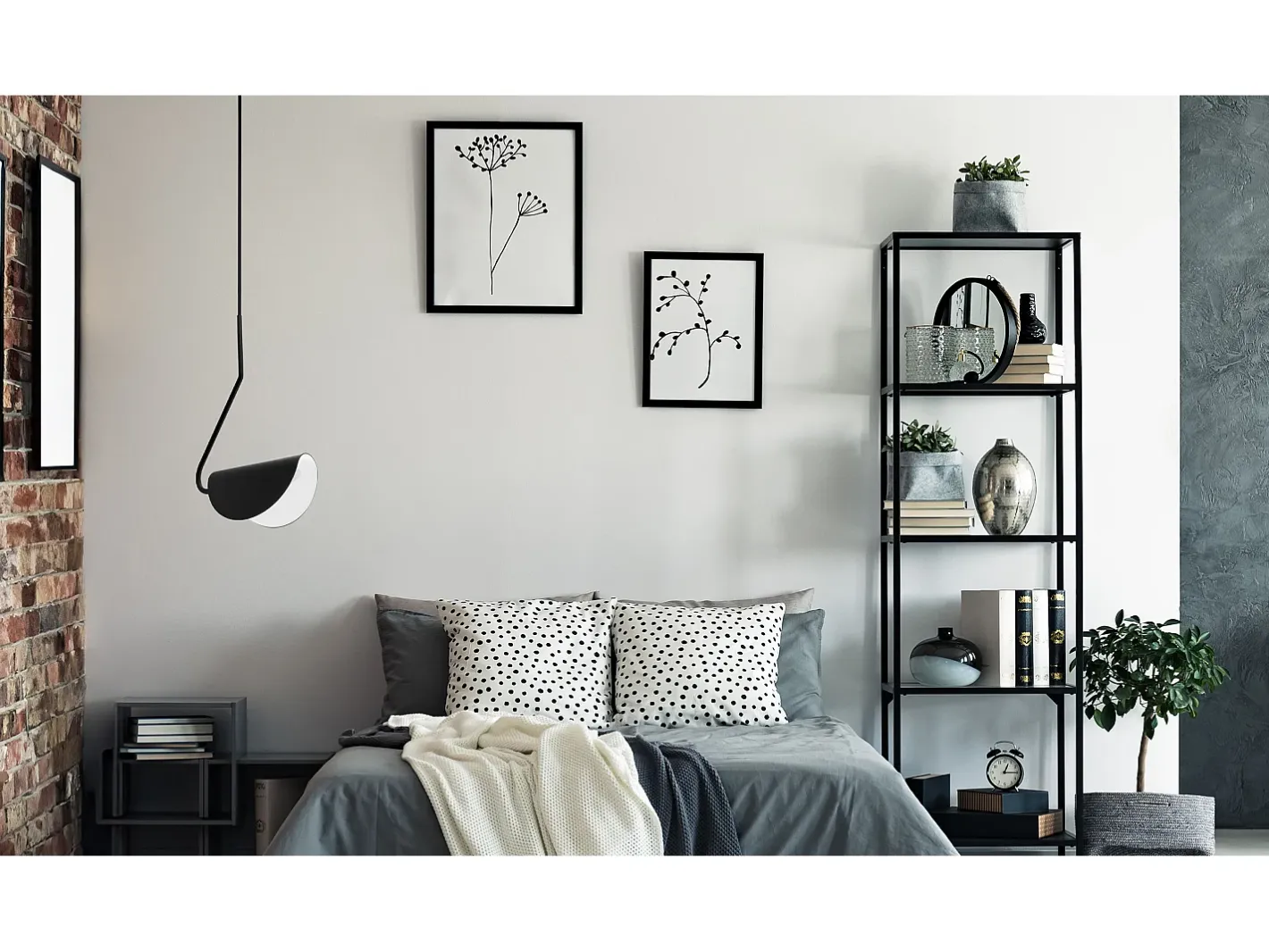 Outlet Lámpara Toolight App1263-1Cp Black Negro