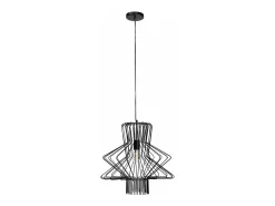 Lámpara Suspendida-Lámpara Toolight App1458-1Cp Black Negro