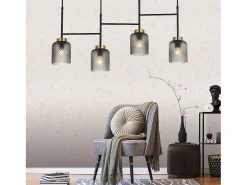 Hot Lámpara Toolight App1266-4Cp Black Negro