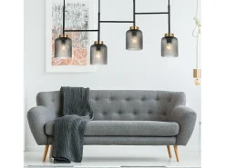 Hot Lámpara Toolight App1266-4Cp Black Negro