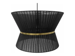 Lámpara Suspendida-Lámpara Toolight App1503-1Cp Black Negro