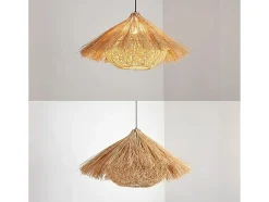 Lámpara Toolight App1636-1Cp Boho Beige New