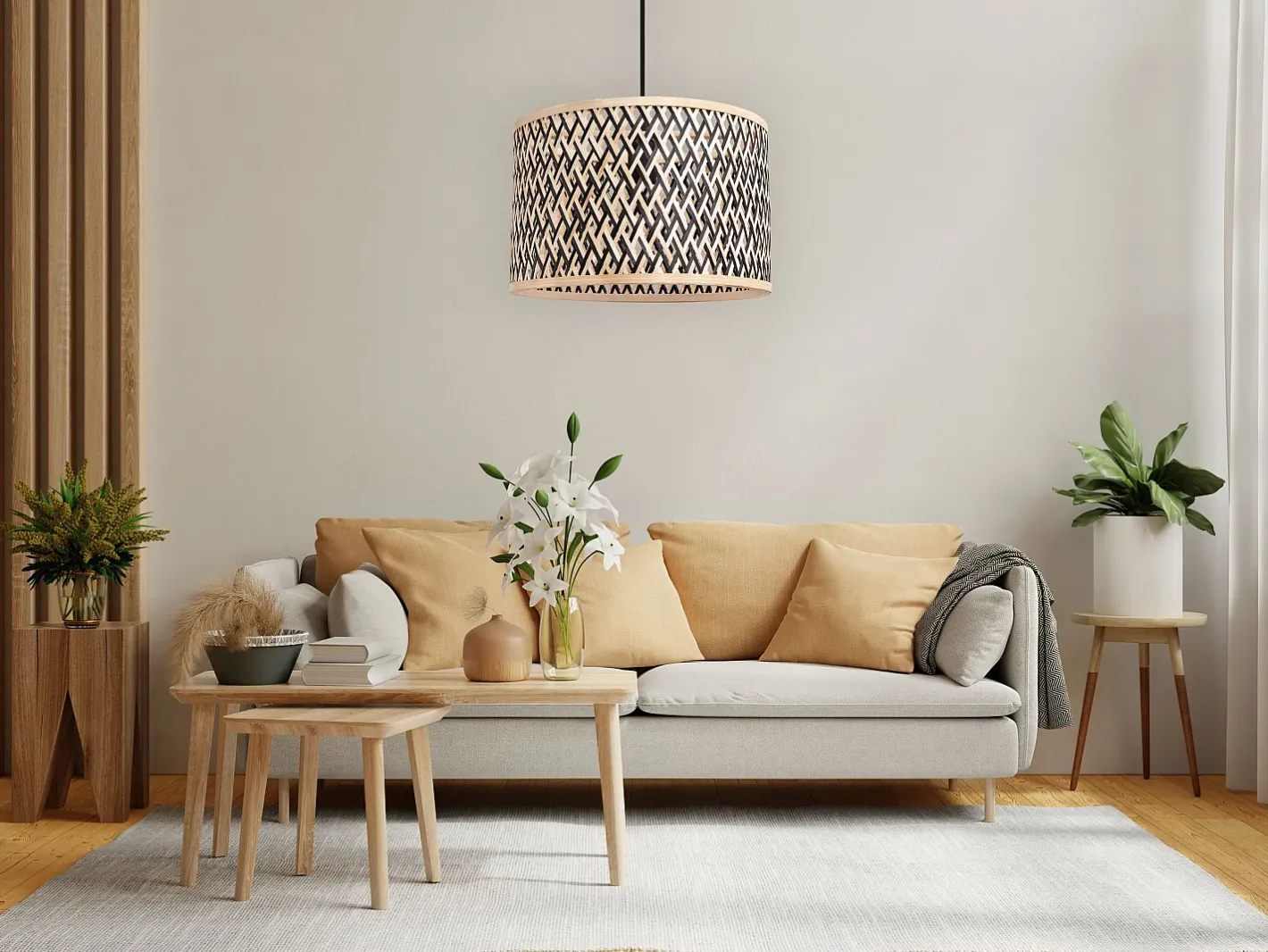 Online Lámpara Toolight App1543-1Cp Boho Beige