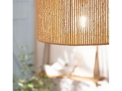 Discount Lámpara Toolight App1323-1Cp Boho 25Cm Brown Marru00f3n