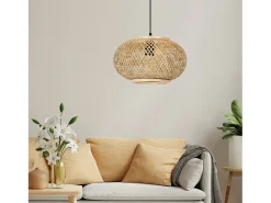 Lámpara Suspendida-Lámpara Toolight App1247-1Cp Boho Beige