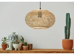 Lámpara Suspendida-Lámpara Toolight App1247-1Cp Boho Beige