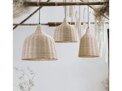 Lámpara Suspendida-Lámpara Toolight App1646-1Cp Boho Beige