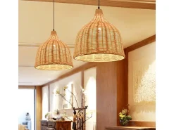Lámpara Suspendida-Lámpara Toolight App1647-1Cp Boho Beige